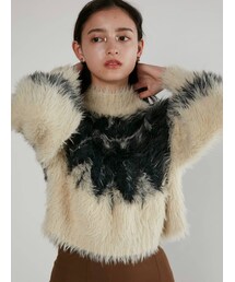 MURUA | フェザーノルディックニット(ニット/セーター)