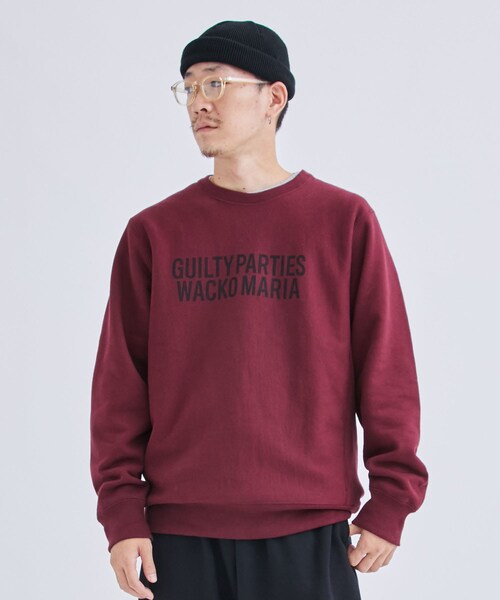 WACKO MARIA（ワコマリア）の「HEAVY WEIGHT CREW NECK SWEAT SHIRT ( TYPE-2 )（Tシャツ/カットソー・メンズ・GRY/BLK/WIN/BGN・M/L/XL）」の3枚目の写真