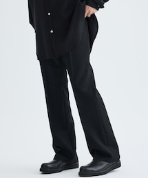 MUKAI | WOOL SEMI-FLARE PANTS(その他パンツ)