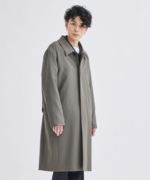 別注>PE DOUBLE FACE BAL COLLAR COAT