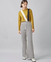 kotohayokozawa | STRIPE KNIT PANTS(その他パンツ)