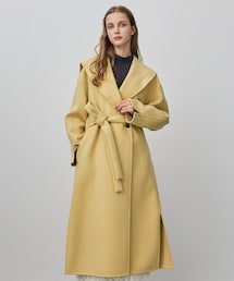 ▼現行4.2万✨パブリックトウキョウ ウールオーバーカラーリバーコート ダブル PUBLIC TOKYO（パブリックトウキョウ）の「ピュアウールオーバーカラー