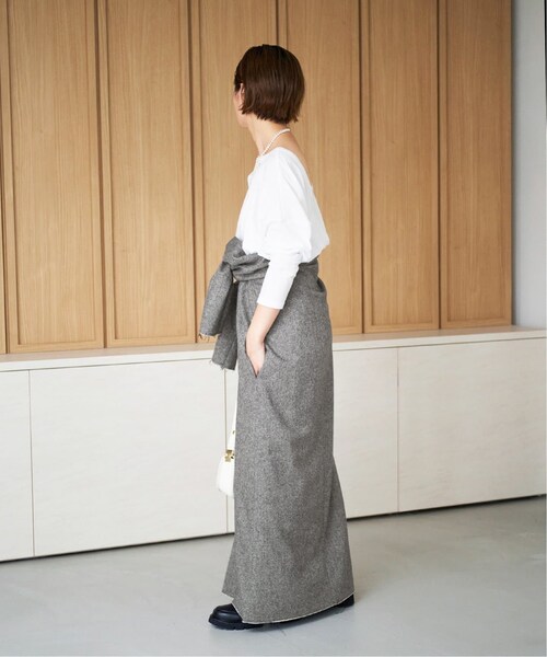 新品未使用　Plage プラージュ　spun フカV ワンピース plage（プラージュ）の「《予約》Homespun フカV ワンピース（）」 - WEAR