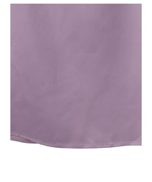 Green　Parks（グリーンパークス）の「サテンナロースカート（スカート・ブラック/グレーベージュ/パープル・F）」の10枚目の写真