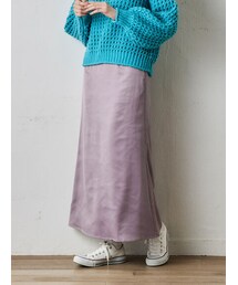 Green　Parks | サテンナロースカート(スカート)