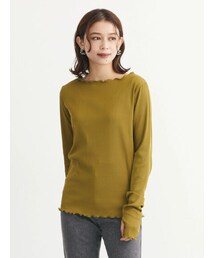 Green　Parks | ・Petit Fleur プリーツプルオーバー(トップス)