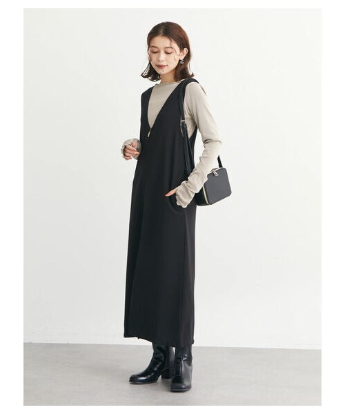 Green　Parks（グリーンパークス）の「・Petit Fleur プリーツプルオーバー（トップス・オフホワイト/チャコールグレー/ベージュ/カーキ・F）」の10枚目の写真