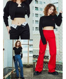 EMODA | 【EMODA×Dickies】カットオフルーズパンツ(パンツ)