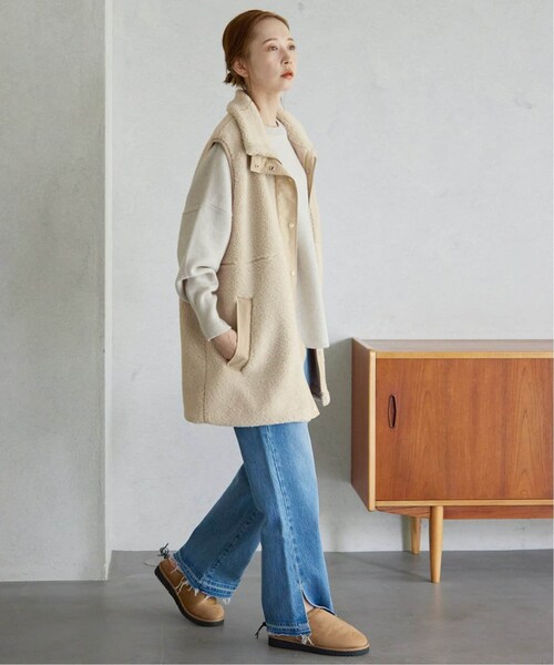 【美品】SLOBE  IENA  ECOPEL ボアベスト SLOBE IENA（スローブイエナ）の「《予約》ECOPELボアベスト