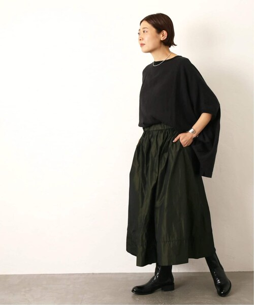 journal standard luxe メモリータフタ ギャザースカート JOURNAL STANDARD LUXE（ジャーナルスタンダード ラックス）の
