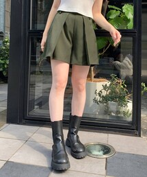 OLIVE des OLIVE | プリーツショートパンツ(パンツ)