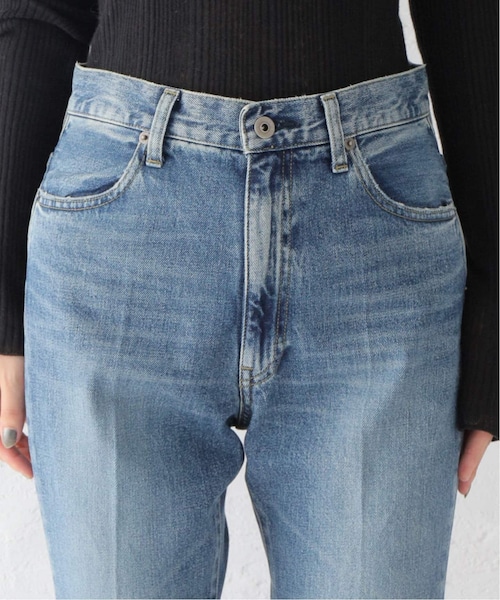 plage（プラージュ）の「セイヒンカコウセンタープレスデニムパンツ