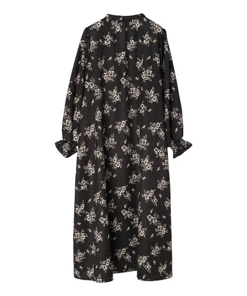 Green　Parks（グリーンパークス）の「【予約】■ESCAR タンショクフラワーptワンピース（ワンピース/ドレス・ブラック/ベージュ・F）」の18枚目の写真