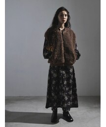 Green　Parks | 【予約】■ESCAR タンショクフラワーptワンピース(ワンピース/ドレス)