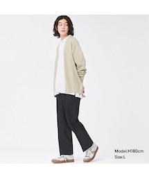 GU | センタープレスストレートパンツ(チェック)(パンツ)