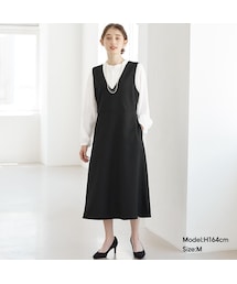VネックジャンパードレスZ