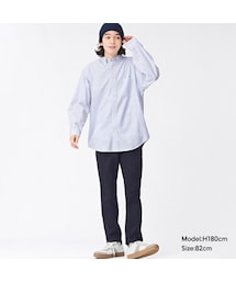GU（ジーユー）の「ストレッチスリムチノB(丈標準76.0cm)（ロング・メンズ）」