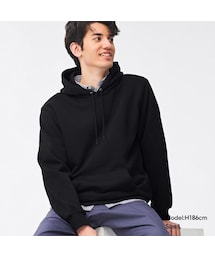 GU（ジーユー）の「スウェットプルパーカ(長袖)（長袖・メンズ）」