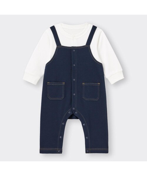 ▪️専用▪️ GU公式 | BABY(NEWBORN)セパオール(長袖)(ロゴ) シナぷしゅ