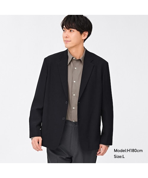 GU（ジーユー）の「ウォッシャブルコンフォートジャケットSW