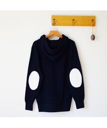 STORES.jp | キルティング エルボーパッチ パーカー （ディープネイビー） 【fluke】(Tシャツ/カットソー)