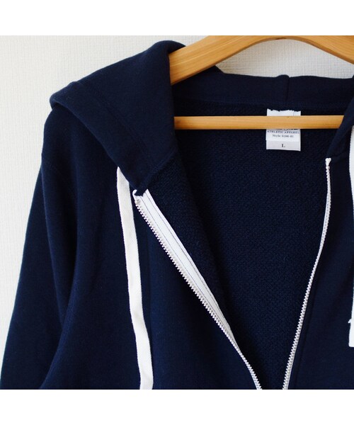 STORES.jp（ストアーズドットジェーピー）の「キルティング エルボーパッチ パーカー （ディープネイビー） 【fluke】（Tシャツ/カットソー・メンズ・その他）」の4枚目の写真