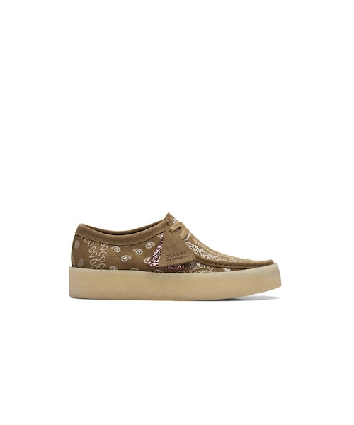 Clarks（クラークス）の「(Clarks) Wallabee Cup Dark Olive  display picture 1