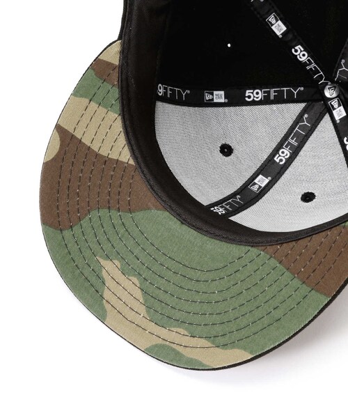 AVIREX（アヴィレックス）の「《AVIREX×NEW ERA/ニューエラ》ロウ プロファイル 59フィフティ / LOW PROFILE 59FIFTY AC（帽子・ブラック・S/M）」の9枚目の写真
