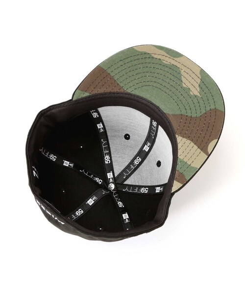 AVIREX（アヴィレックス）の「《AVIREX×NEW ERA/ニューエラ》ロウ プロファイル 59フィフティ / LOW PROFILE 59FIFTY AC（帽子・ブラック・S/M）」の10枚目の写真