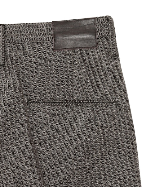 SUGARHILL（シュガーヒル）の「HERRINGBONE WIDE TROUSERS（パンツ・メンズ・GRAY/07・28/30/32）」の7枚目の写真