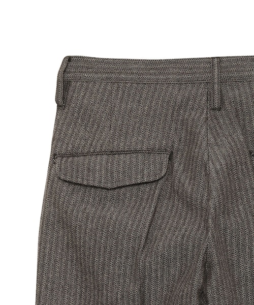 SUGARHILL（シュガーヒル）の「HERRINGBONE WIDE TROUSERS（パンツ・メンズ・GRAY/07・28/30/32）」の6枚目の写真