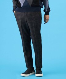 TAKEO KIKUCHI（タケオキクチ）の「ウールブレンド グレンチェック パンツ（その他・メンズ）」