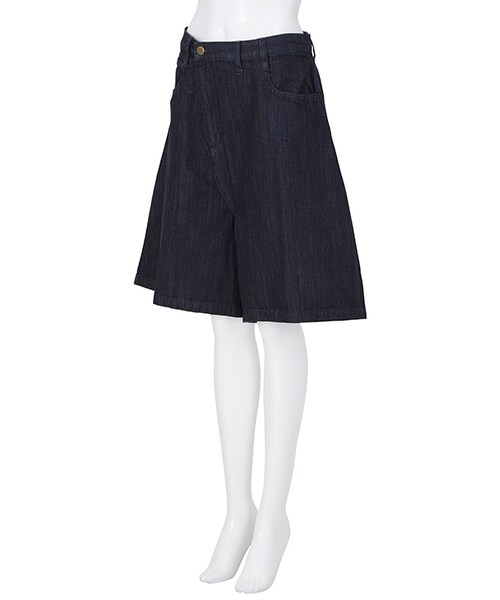 Ne-net(ネネット)の「おまつりデニム / ハーフパンツ(パンツ・レディース・navy・01/02)」の5枚目の写真