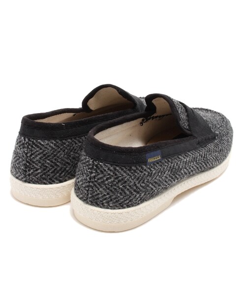 【花鳥風月】SLOW WEAR LION HARRIS TWEED FRANCESCO（フランチェスコ）の「HARRIS TWEED LOAFERS/ハリスツイード