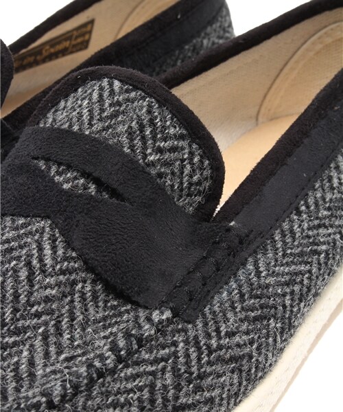 FRANCESCO（フランチェスコ）の「HARRIS TWEED LOAFERS/ハリスツイード