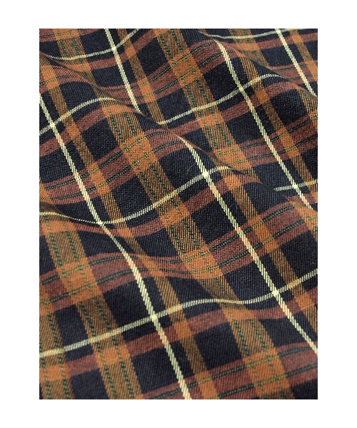 w closet(ダブルクローゼット)の「チェック柄フリル付き切替プルオーバー(トップス・レディース・レッドベース/グリーンベース/マスタードベース・FREE)」の11枚目の写真