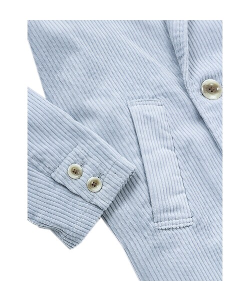 w closet（ダブルクローゼット）の「6Wコーデュロイテーラードコート（トップス・レディース・サンドベージュ/ライトサックス/ネイビー・FREE）」の8枚目の写真