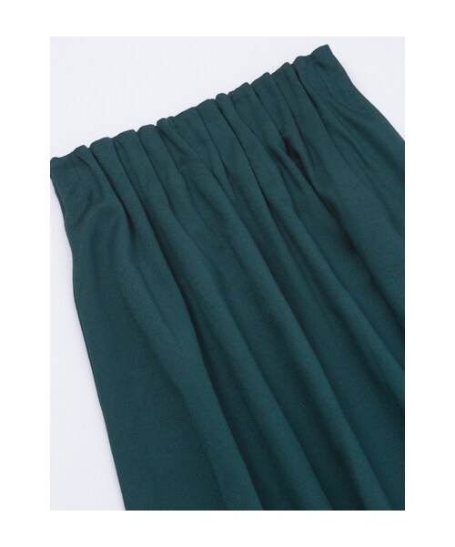 w closet（ダブルクローゼット）の「起毛ツイルタックスカート（パンツ・レディース・ボルドー/グリーン/ブルー・FREE）」の7枚目の写真