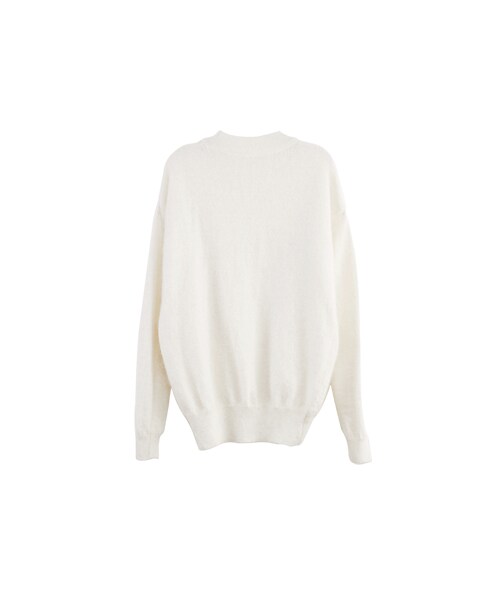 gracegift(グレースギフト)の「韓國素色好搭兔毛針織上衣(その他・レディース・灰/粉/白・F)」の3枚目の写真