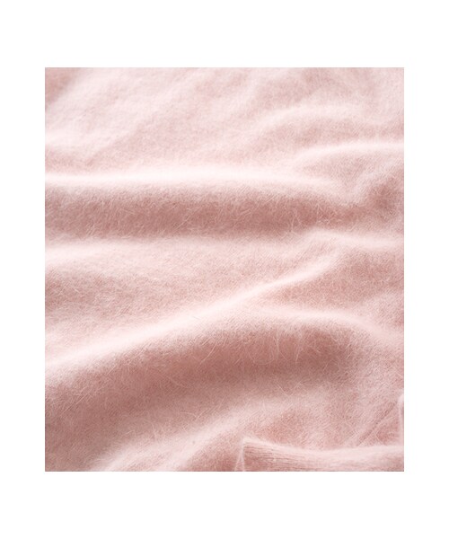 gracegift(グレースギフト)の「韓國素色好搭兔毛針織上衣(その他・レディース・灰/粉/白・F)」の13枚目の写真