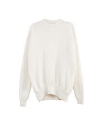 gracegift | 韓國素色好搭兔毛針織上衣(その他)