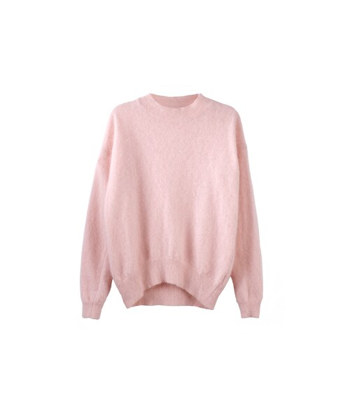 gracegift(グレースギフト)の「韓國素色好搭兔毛針織上衣(その他・レディース・灰/粉/白・F)」の11枚目の写真