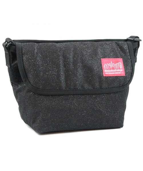 Manhattan Portage（マンハッタンポーテージ）の「MIDNIGHT Collection Casual Messenger Bag（バッグ・メンズ・Black/Gray・XS）」の4枚目の写真