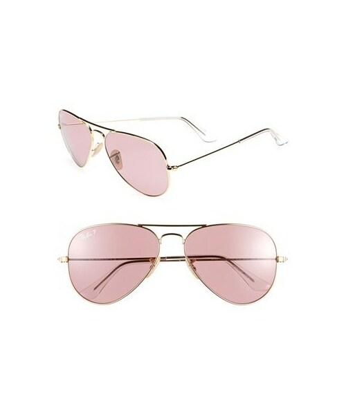 58mm aviator polarized sunglasses