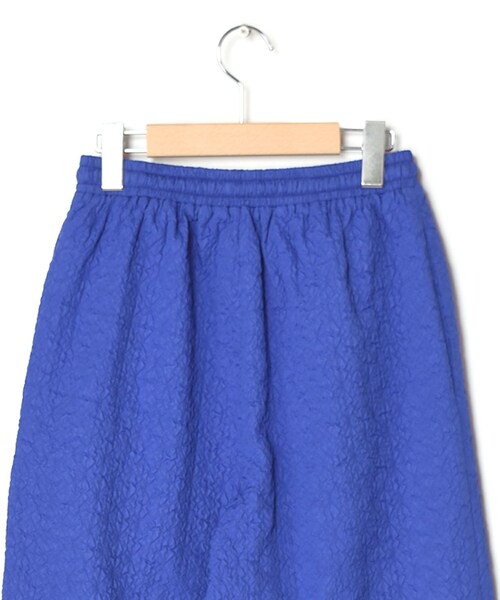 w closet(ダブルクローゼット)の「★先行予約★【Alley】イージーパンツ【11月上旬入荷】(パンツ・レディース・ブルー・FREE)」の4枚目の写真