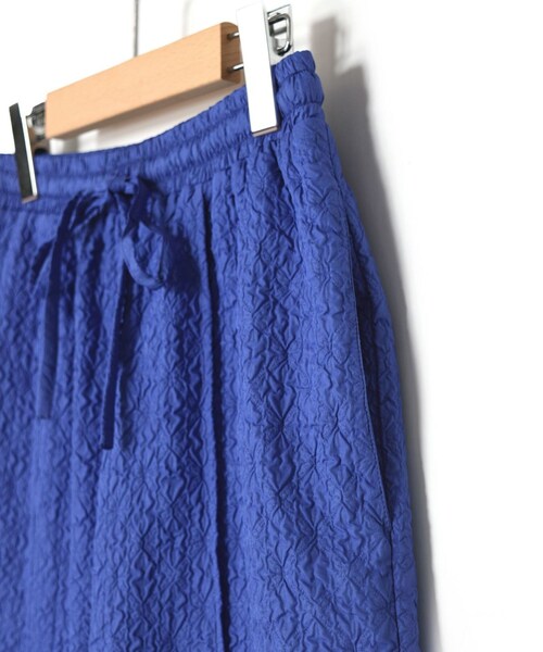 w closet(ダブルクローゼット)の「★先行予約★【Alley】イージーパンツ【11月上旬入荷】(パンツ・レディース・ブルー・FREE)」の5枚目の写真