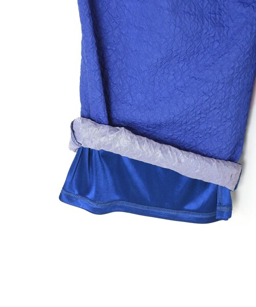 w closet(ダブルクローゼット)の「★先行予約★【Alley】イージーパンツ【11月上旬入荷】(パンツ・レディース・ブルー・FREE)」の7枚目の写真