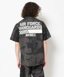 AVIREX（アヴィレックス）の「フューチャー カモフラージュ コンビネーション シャツ/FUTURE CAMOFALAGE COMBINATION SHIRT（トップス）」