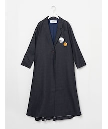 ジャケット・アウター Bedsidedrama Denim Trench Coat ライチ（ライチ）の「《bedsidedrama》Denim Trench Coat（）」 - WEAR