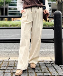 Chez toi | ストレッチコーデュロイタックパンツ(パンツ)